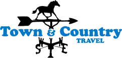 Town and Country Travel Site Logo